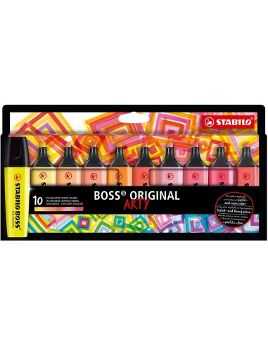Stabilo Boss Arty Pack 10 colores...