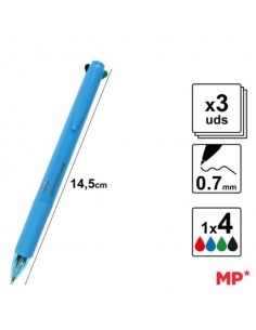 MP 4 colores (blister de 3... 2
