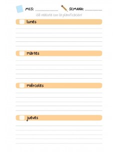 Guía planificador de... 2