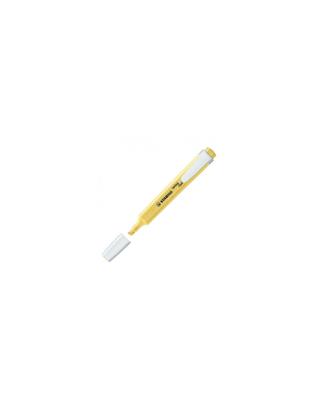Marcador fluorescente stabilo swing cool pastel amarillo cre - Papelería  Sambra