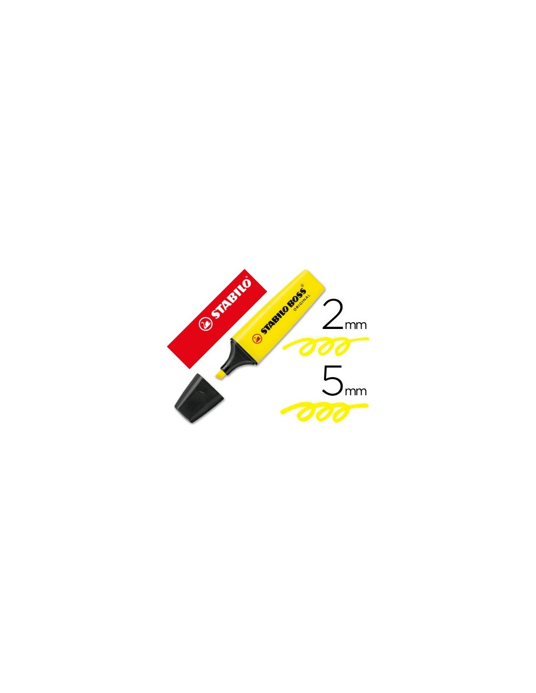 Buy STABILO Highlighter STABILO BOSS® ORIGINAL 70/24 Yellow 2 mm