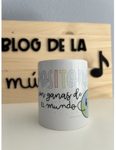 Taza "Opositora con ganas...