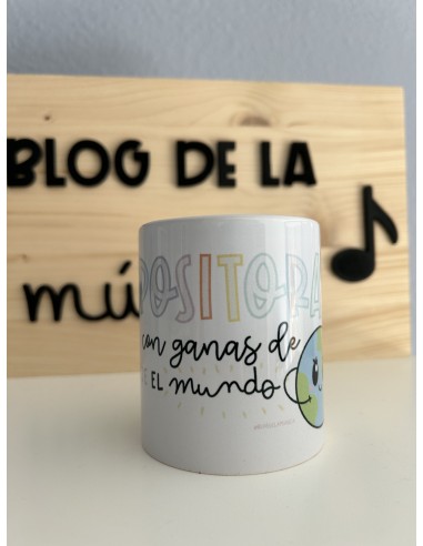 Taza "Opositora con ganas de comerse...