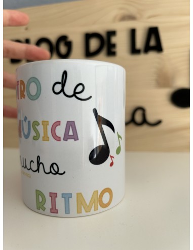 Taza "Maestro de música con mucho ritmo"