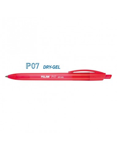 Milan P07 Dry-gel, tinta rojo