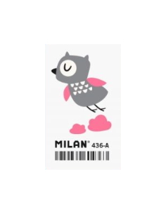 Goma Milan 436-A Pájaro Gris